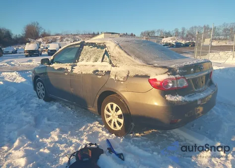 2011 Toyota Corolla Le from USA, damaged, VIN 2T1BU4EE0BC573529